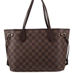 Louis Vuitton Damier Ebene Neverfull PM 100% Authentic